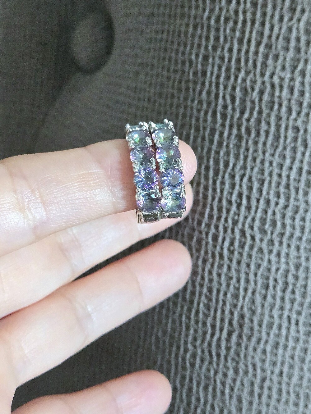Cote d'Argent Mystic🧙♂️ Quartz Hoops - NWT - Picture 3 of 15